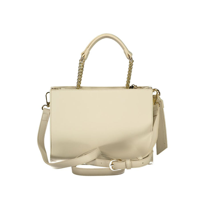 Mario Valentino - Beige Polyurethane Women’s Bag