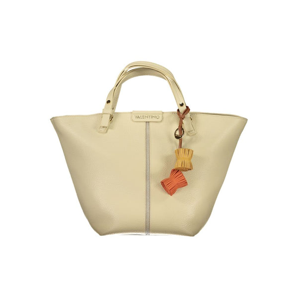 Mario Valentino - Beige Polyurethane Women’s Bag