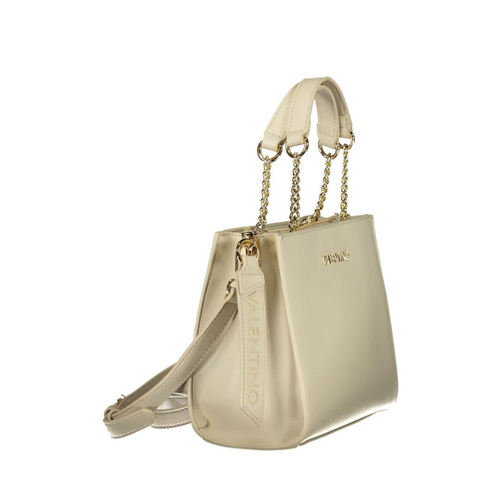 Mario Valentino - Beige Polyurethane Women’s Bag