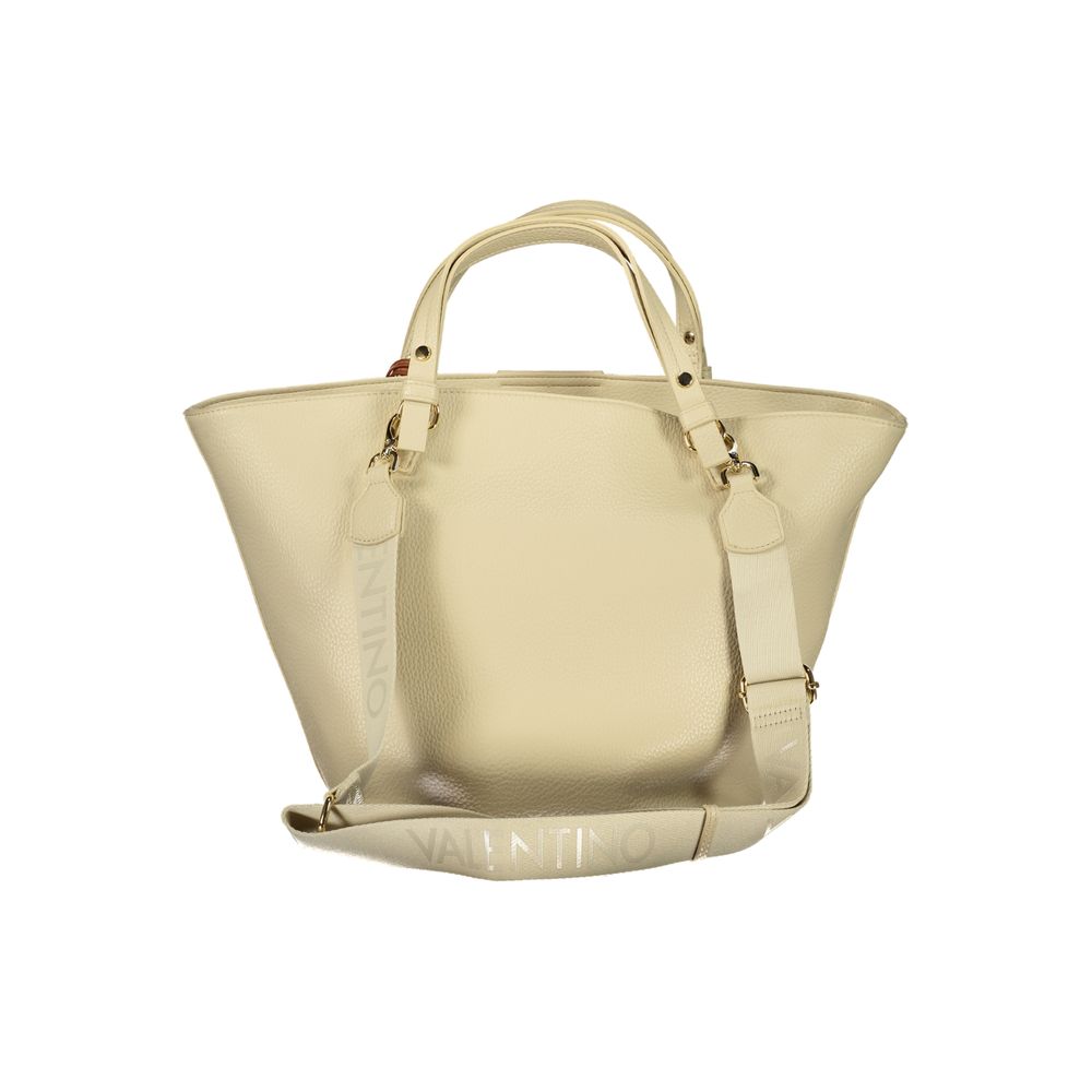 Mario Valentino - Beige Polyurethane Women’s Bag