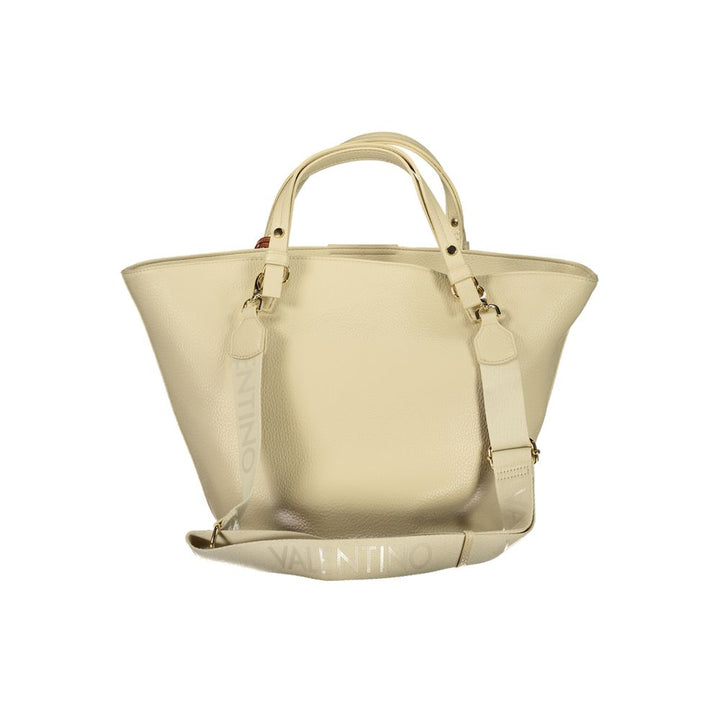 Mario Valentino - Beige Polyurethane Women’s Bag