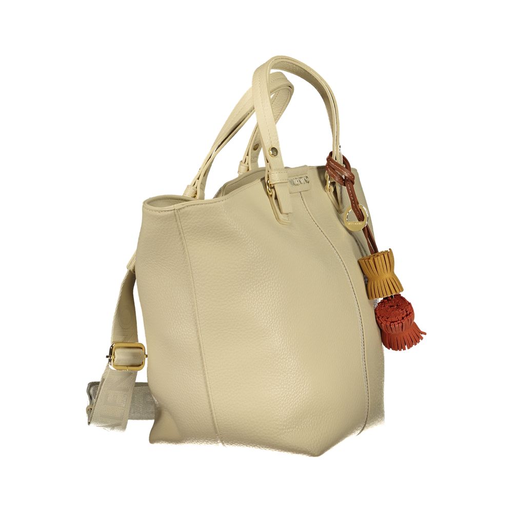 Mario Valentino - Beige Polyurethane Women’s Bag
