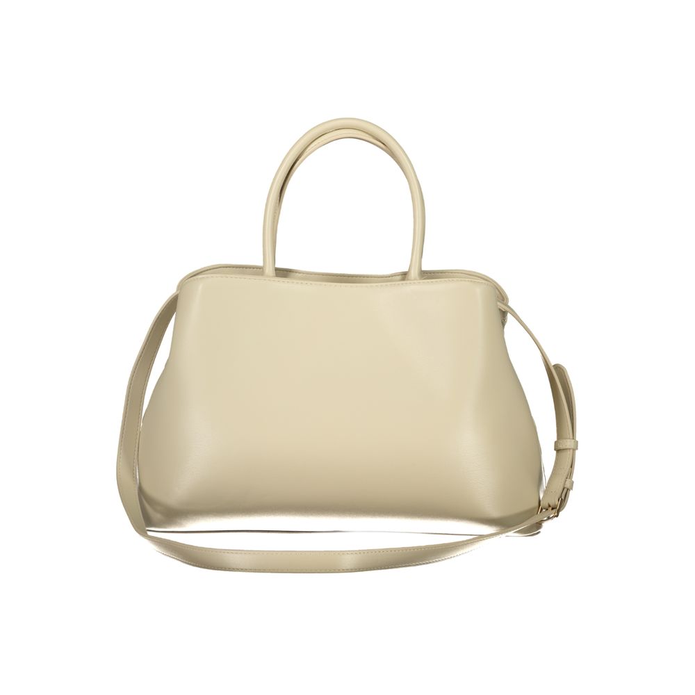 Mario Valentino - Beige Polyurethane Women’s Bag