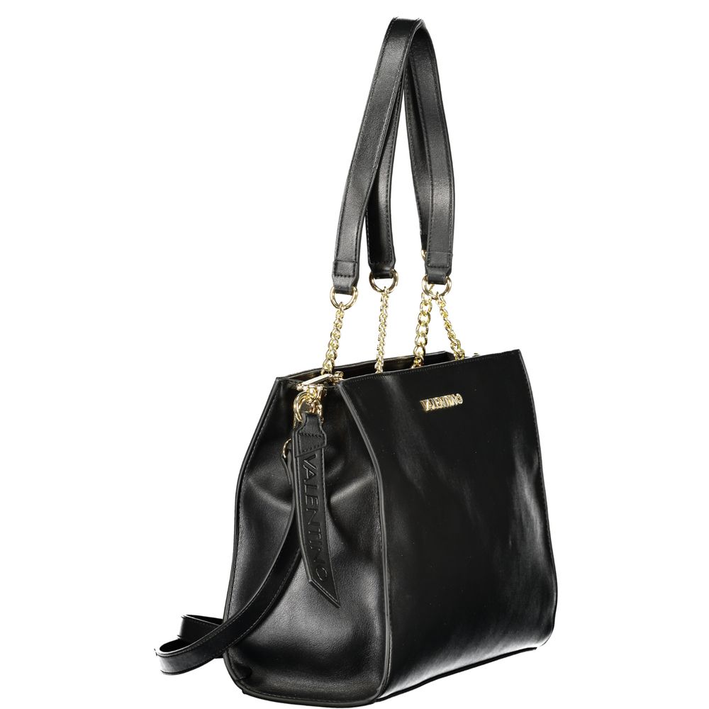 Mario Valentino - Black Polyurethane Womens Bag