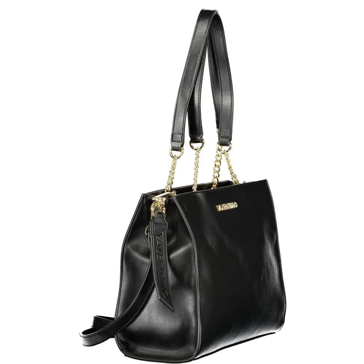 Mario Valentino - Black Polyurethane Womens Bag