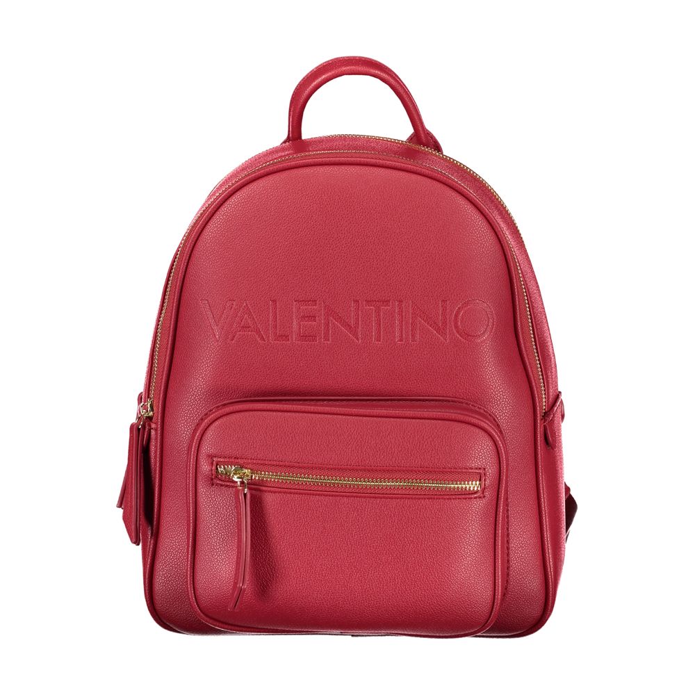 Mario Valentino - Rosso Polyurethane Womens Backpack