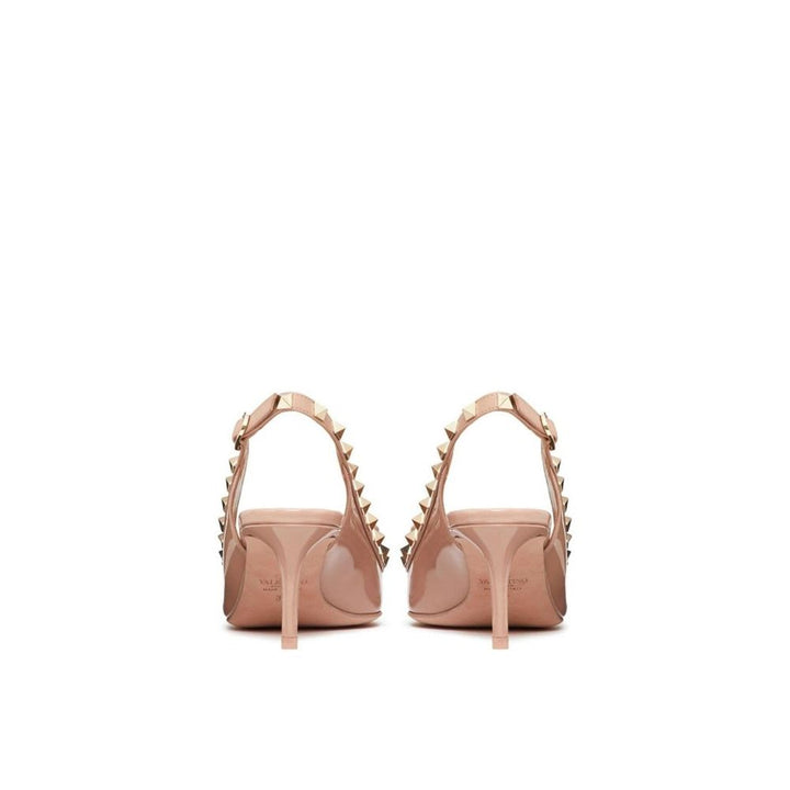 Valentino Garavani Beige Calfskin High Heel Pumps