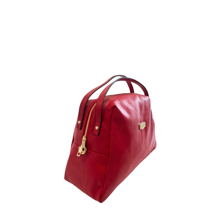 Baldinini Trend - Red Leather Women Shoulder Bag