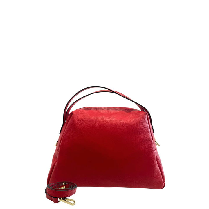 Baldinini Trend - Red Leather Women Shoulder Bag