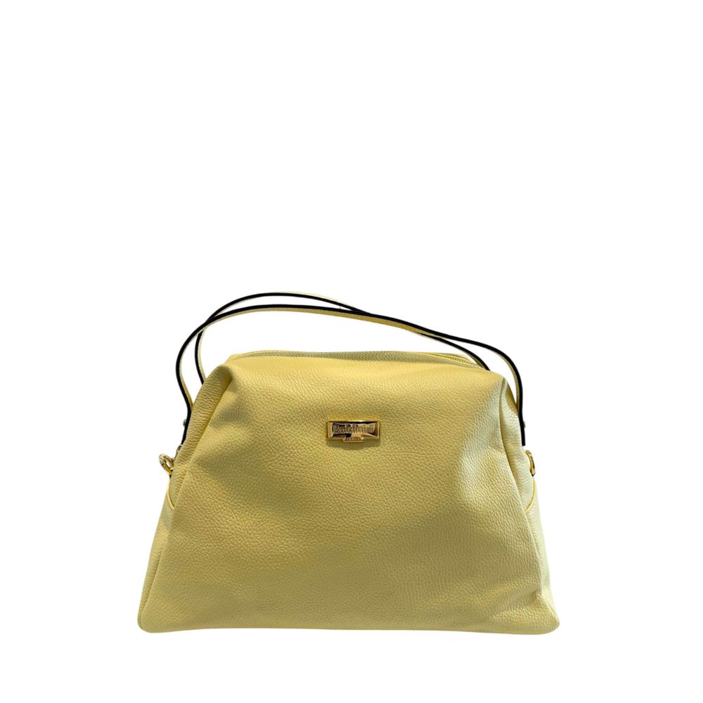 Baldinini Trend - Yellow Leather Women Shoulder Bag