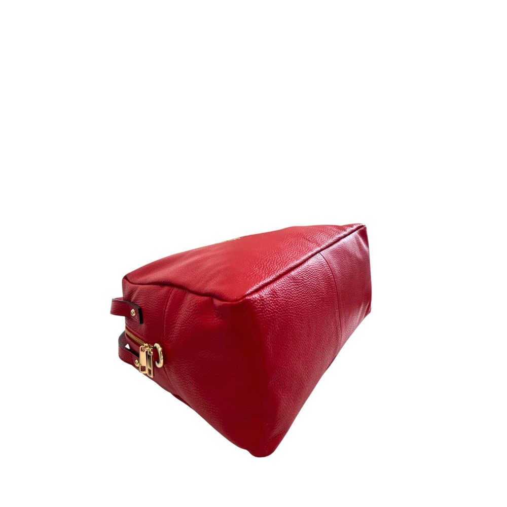 Baldinini Trend - Red Leather Women Shoulder Bag