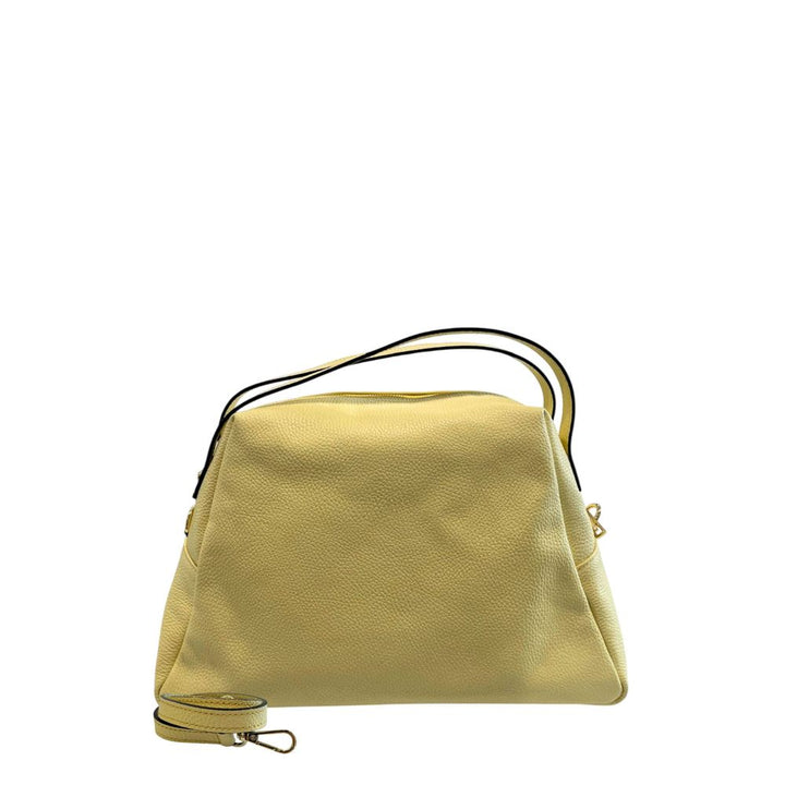 Baldinini Trend - Yellow Leather Women Shoulder Bag
