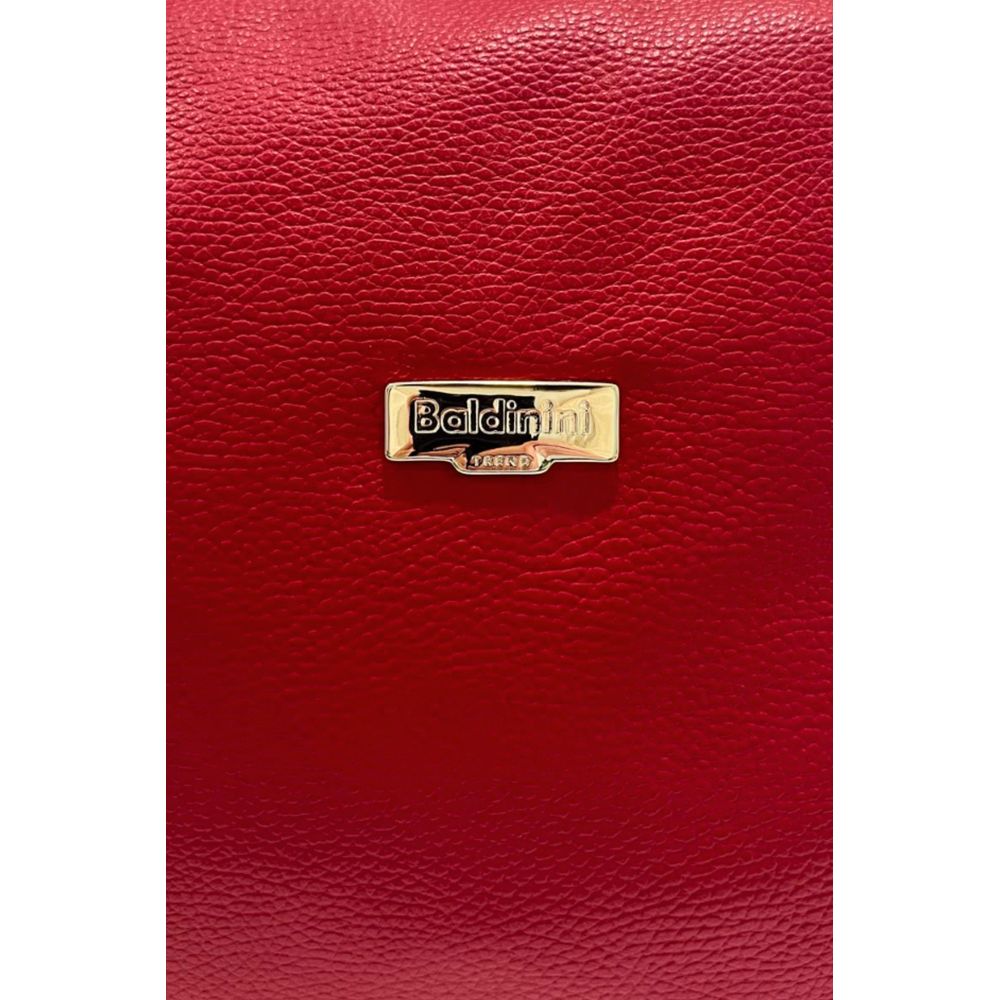 Baldinini Trend - Red Leather Women Shoulder Bag