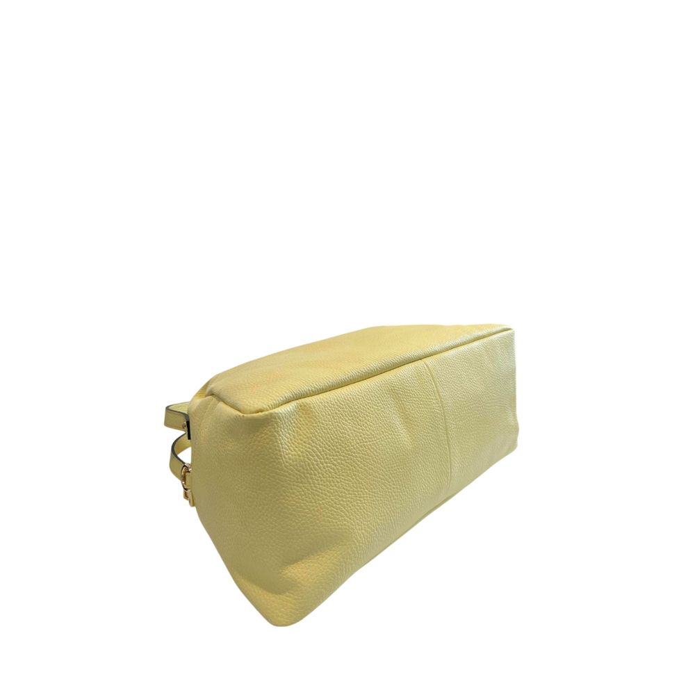 Baldinini Trend - Yellow Leather Women Shoulder Bag