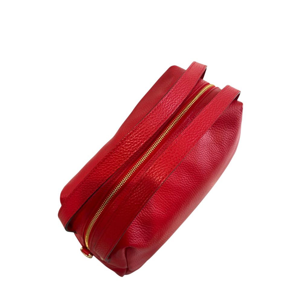 Baldinini Trend - Red Leather Women Shoulder Bag
