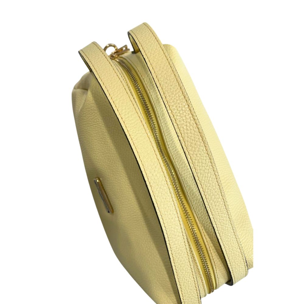 Baldinini Trend - Yellow Leather Women Shoulder Bag