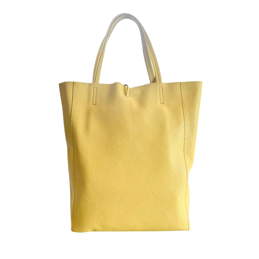 Baldinini Trend - Yellow Leather Women Shoulder Bag
