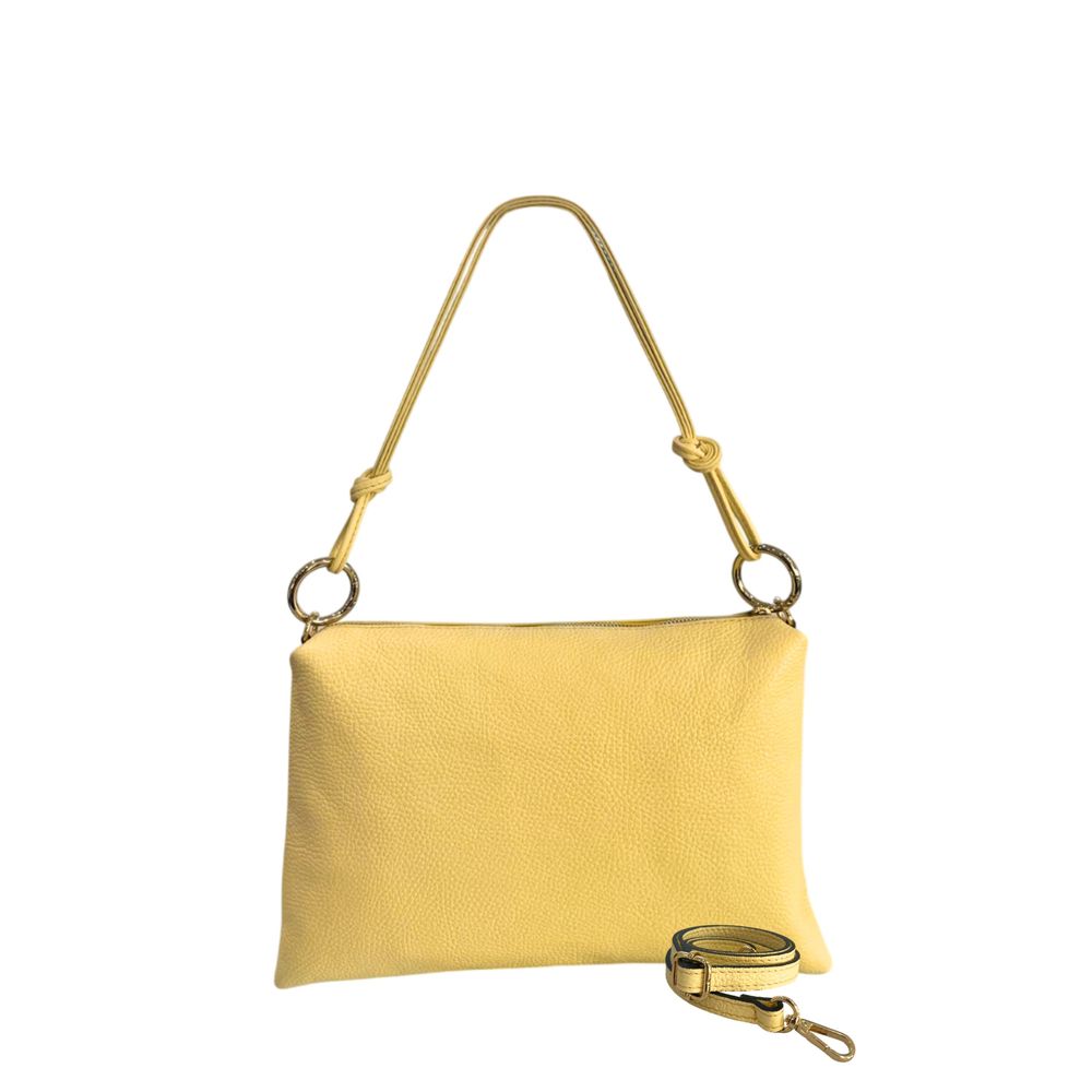 Baldinini Trend - Yellow Leather Women Bag