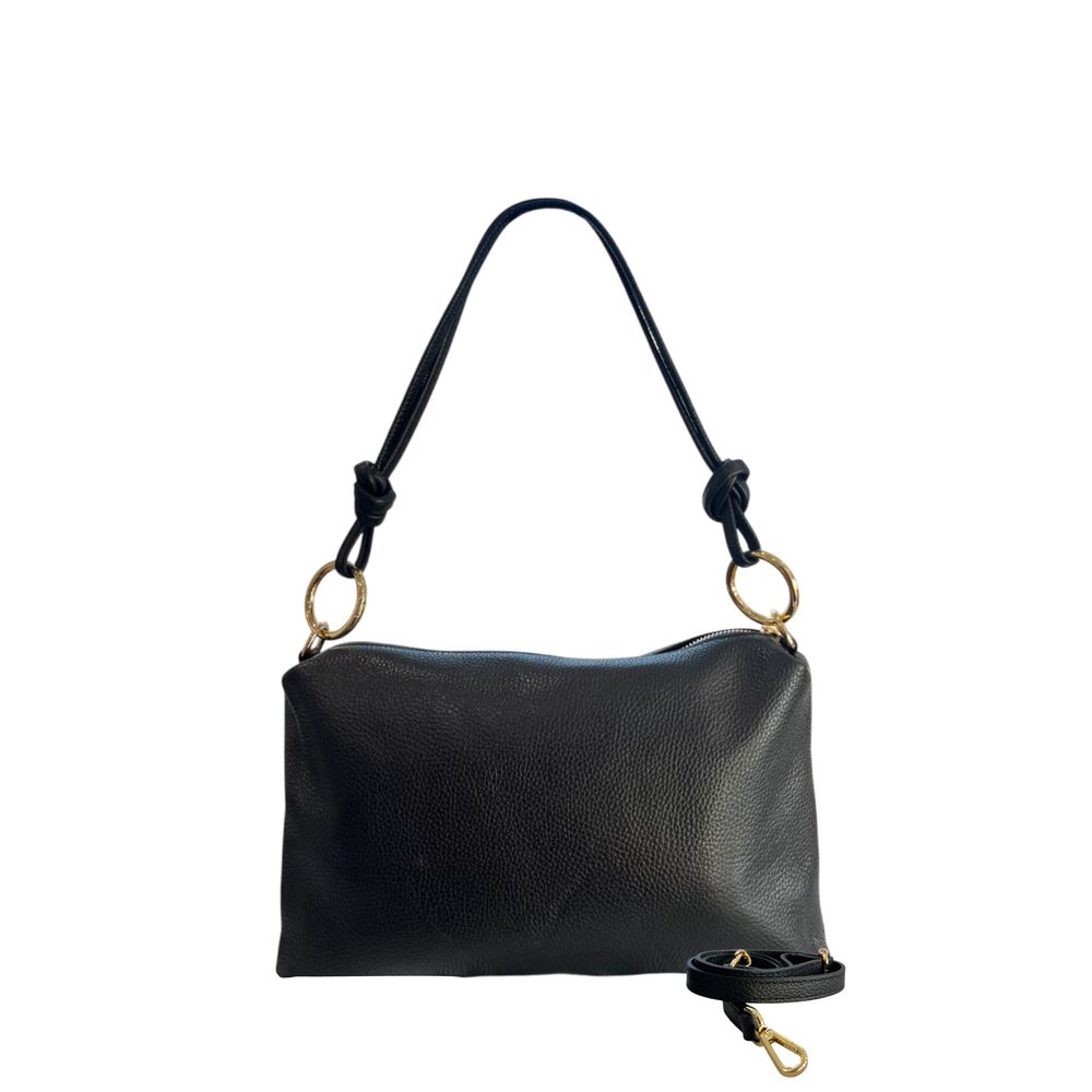 Baldinini Trend - Black Leather Women Bag