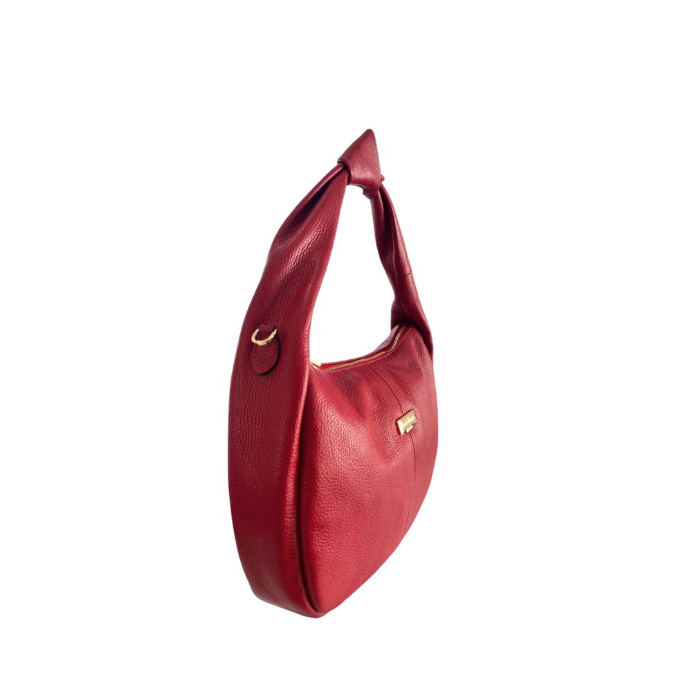Baldinini Trend - Red Leather Women Shoulder Bag