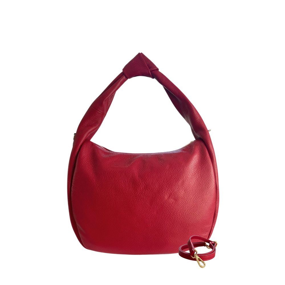 Baldinini Trend - Red Leather Women Shoulder Bag