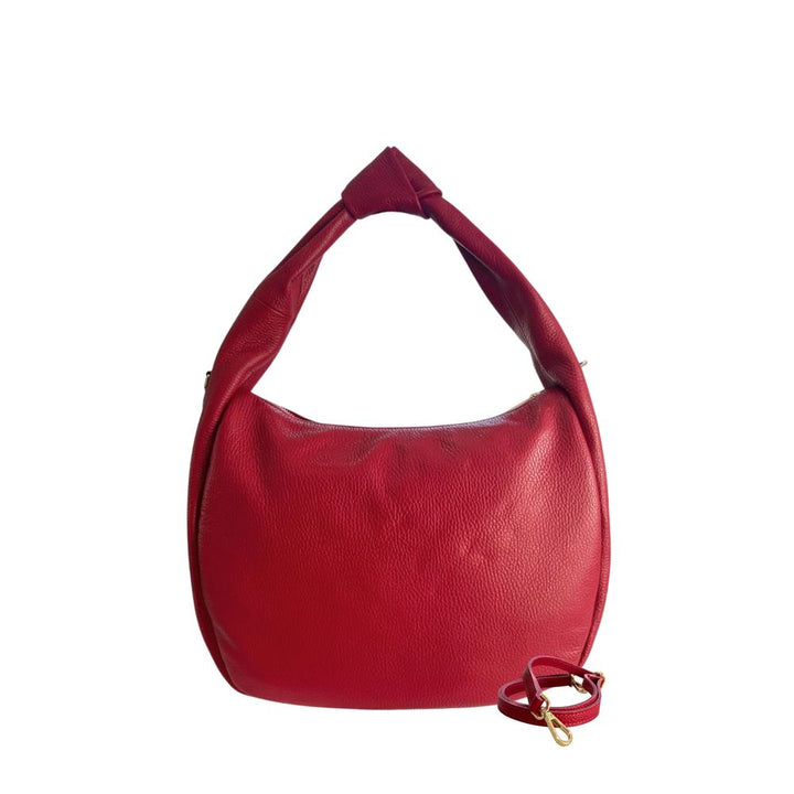 Baldinini Trend - Red Leather Women Shoulder Bag