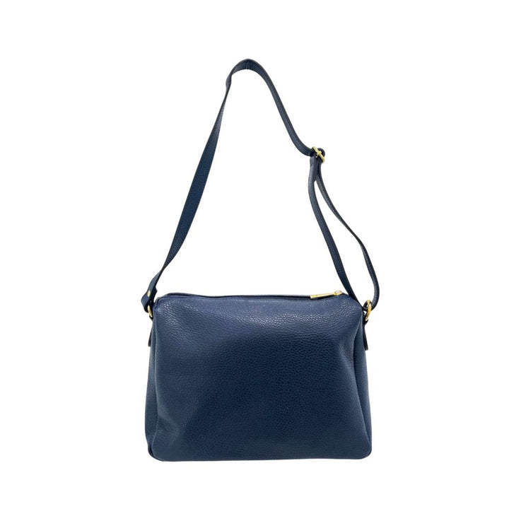 Baldinini Trend - Blue Leather Women Crossbody Bag
