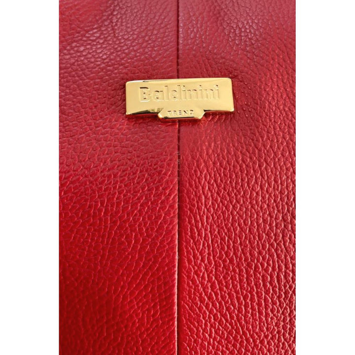 Baldinini Trend - Red Leather Women Shoulder Bag
