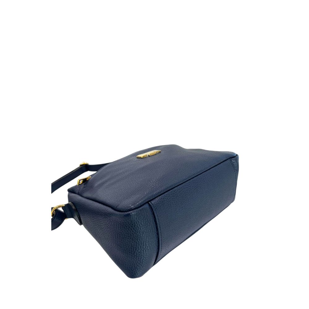 Baldinini Trend - Blue Leather Women Crossbody Bag