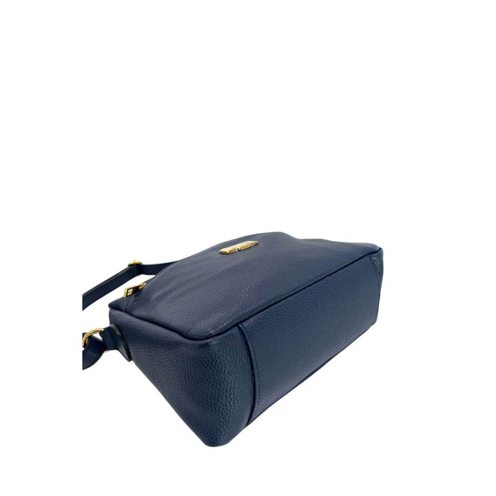Baldinini Trend - Blue Leather Women Crossbody Bag