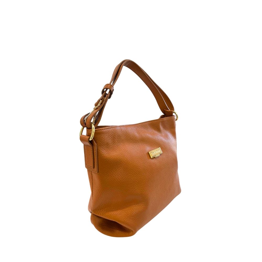 Baldinini Trend - Brown Leather Women Shoulder Bag
