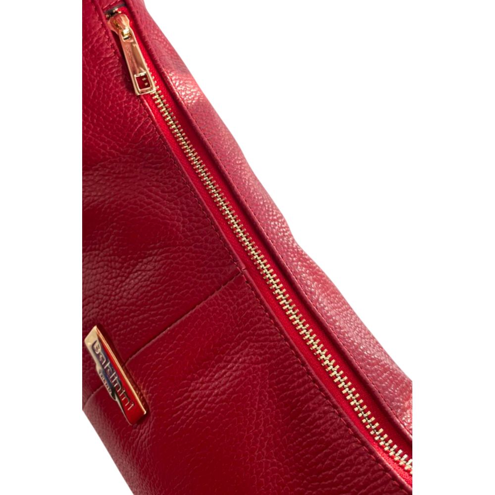 Baldinini Trend - Red Leather Women Shoulder Bag