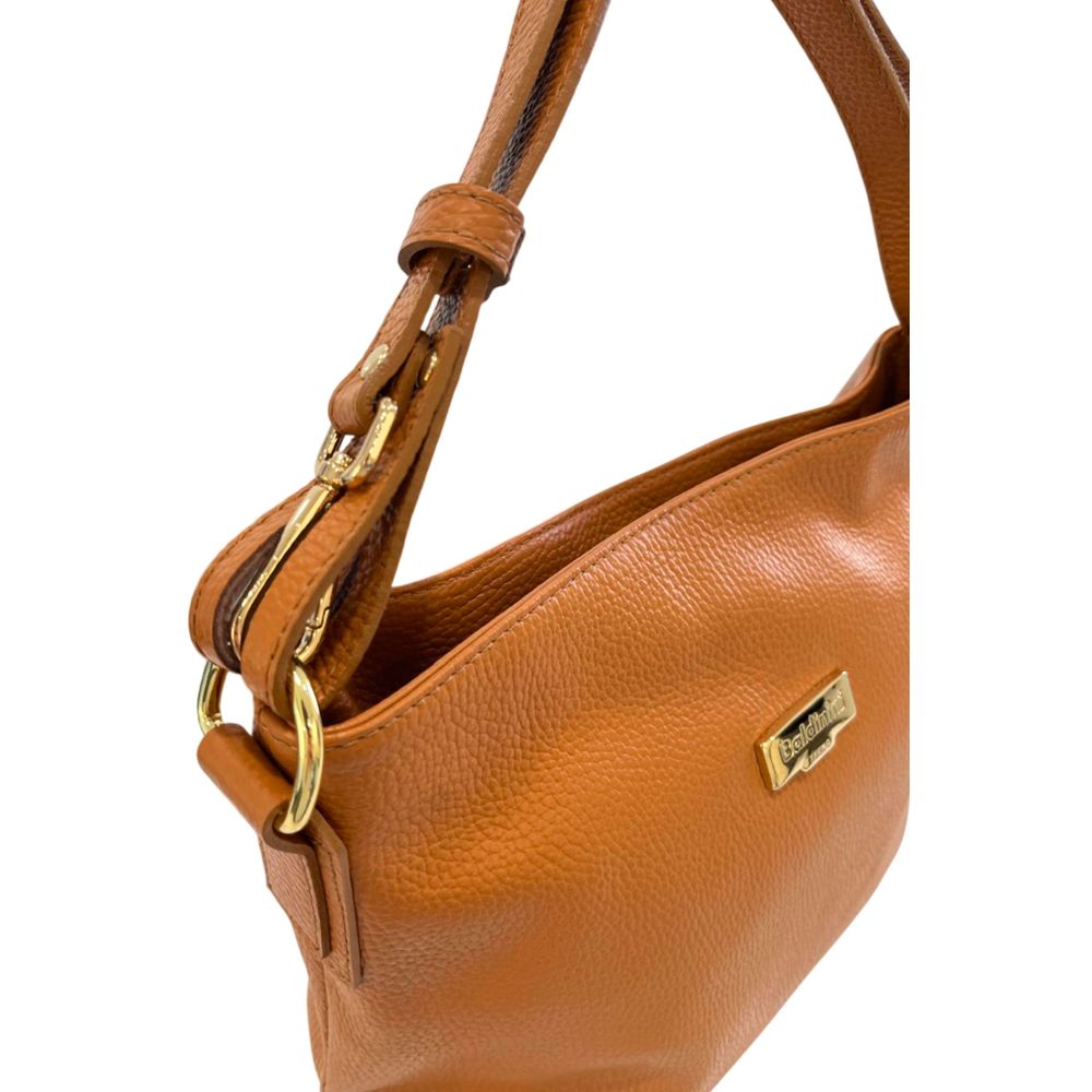 Baldinini Trend - Brown Leather Women Shoulder Bag