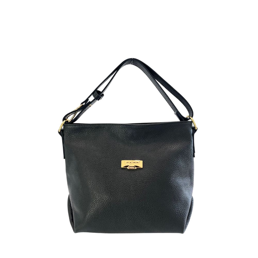 Baldinini Trend - Black Leather Women Shoulder Bag