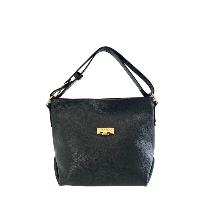 Baldinini Trend - Black Leather Women Shoulder Bag
