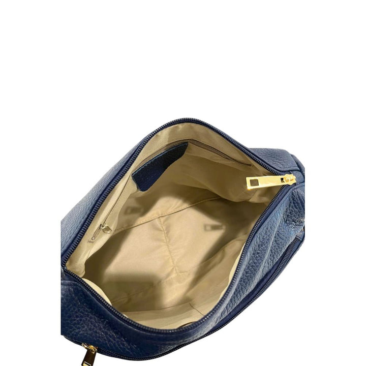 Baldinini Trend - Blue Leather Women Crossbody Bag