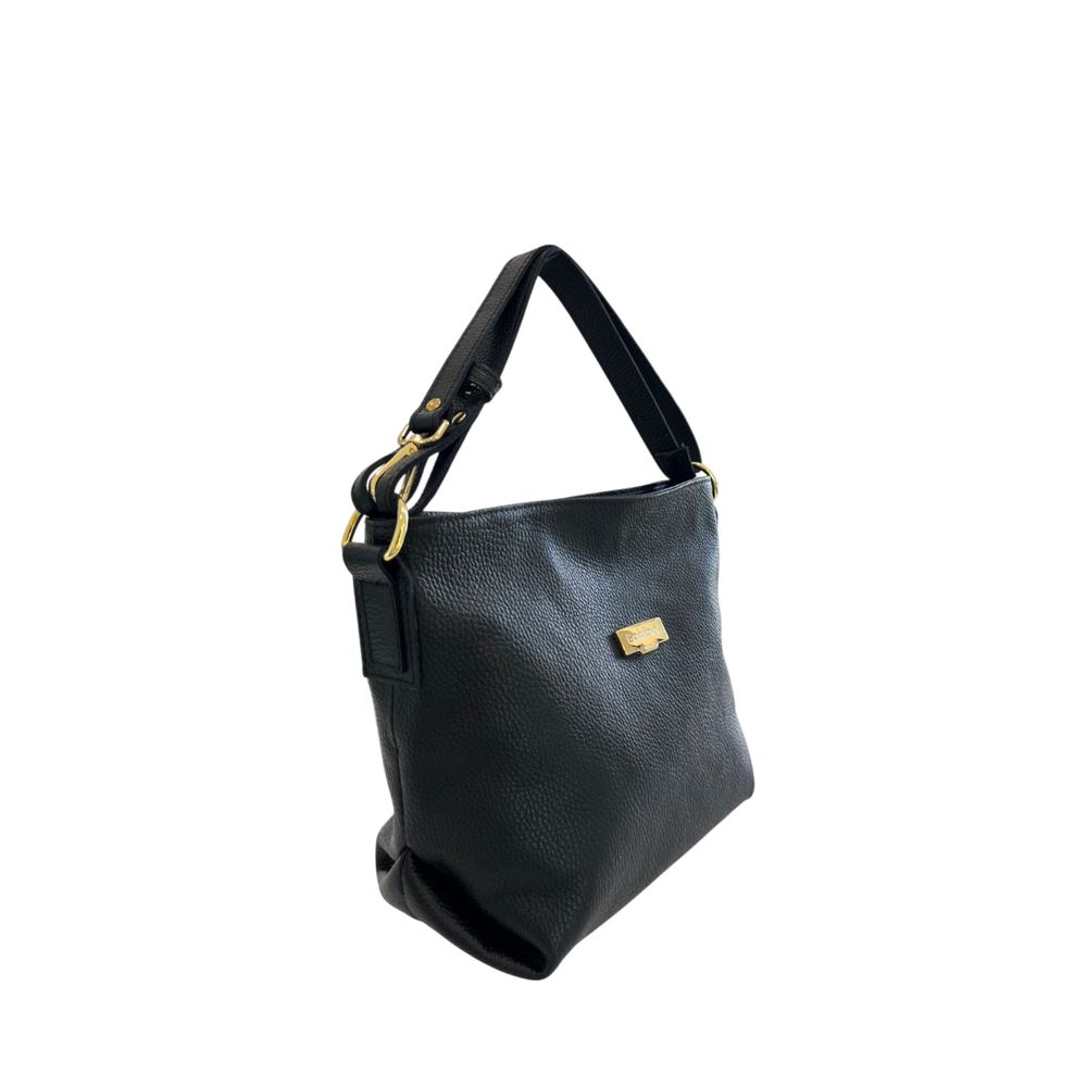 Baldinini Trend - Black Leather Women Shoulder Bag