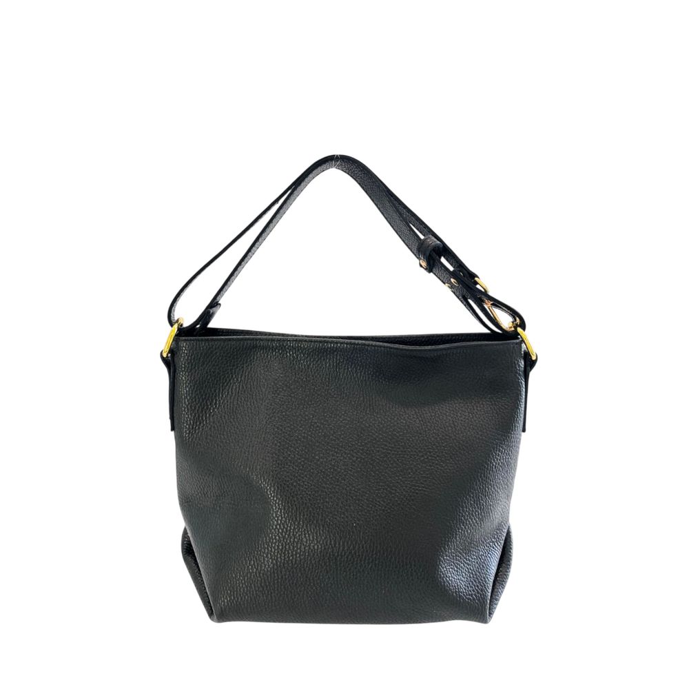 Baldinini Trend - Black Leather Women Shoulder Bag