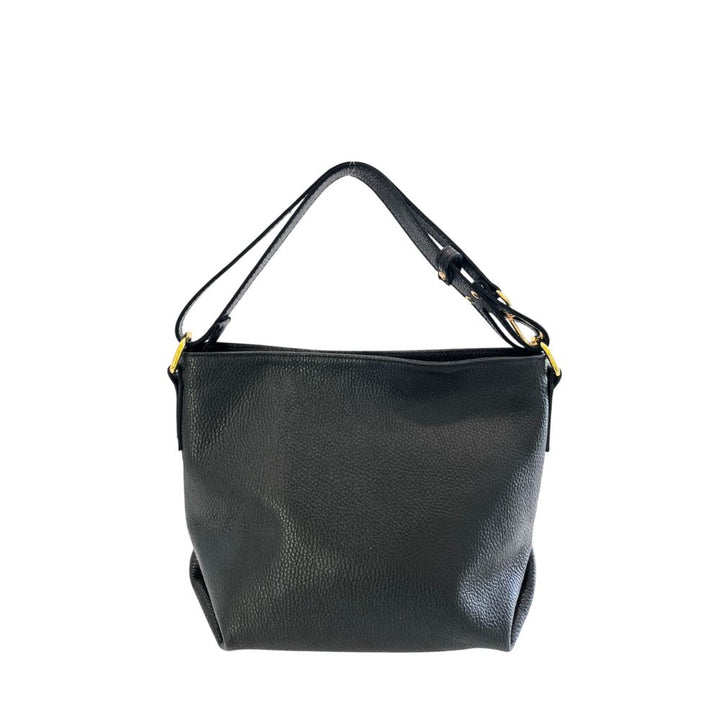 Baldinini Trend - Black Leather Women Shoulder Bag