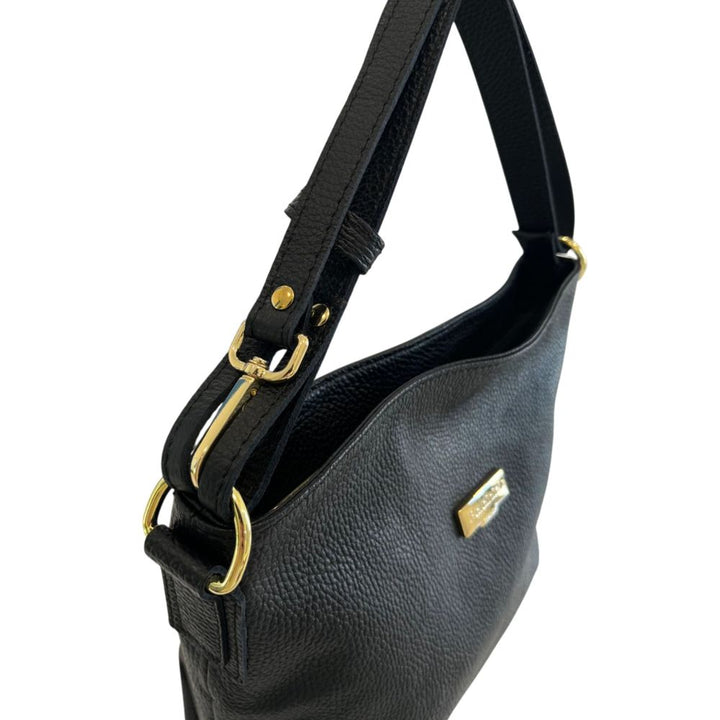 Baldinini Trend - Black Leather Women Shoulder Bag