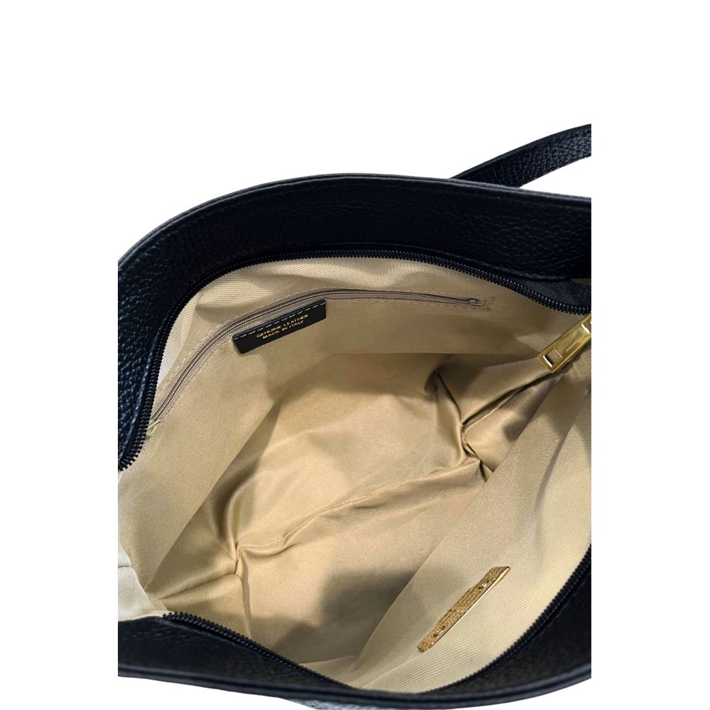 Baldinini Trend - Black Leather Women Shoulder Bag