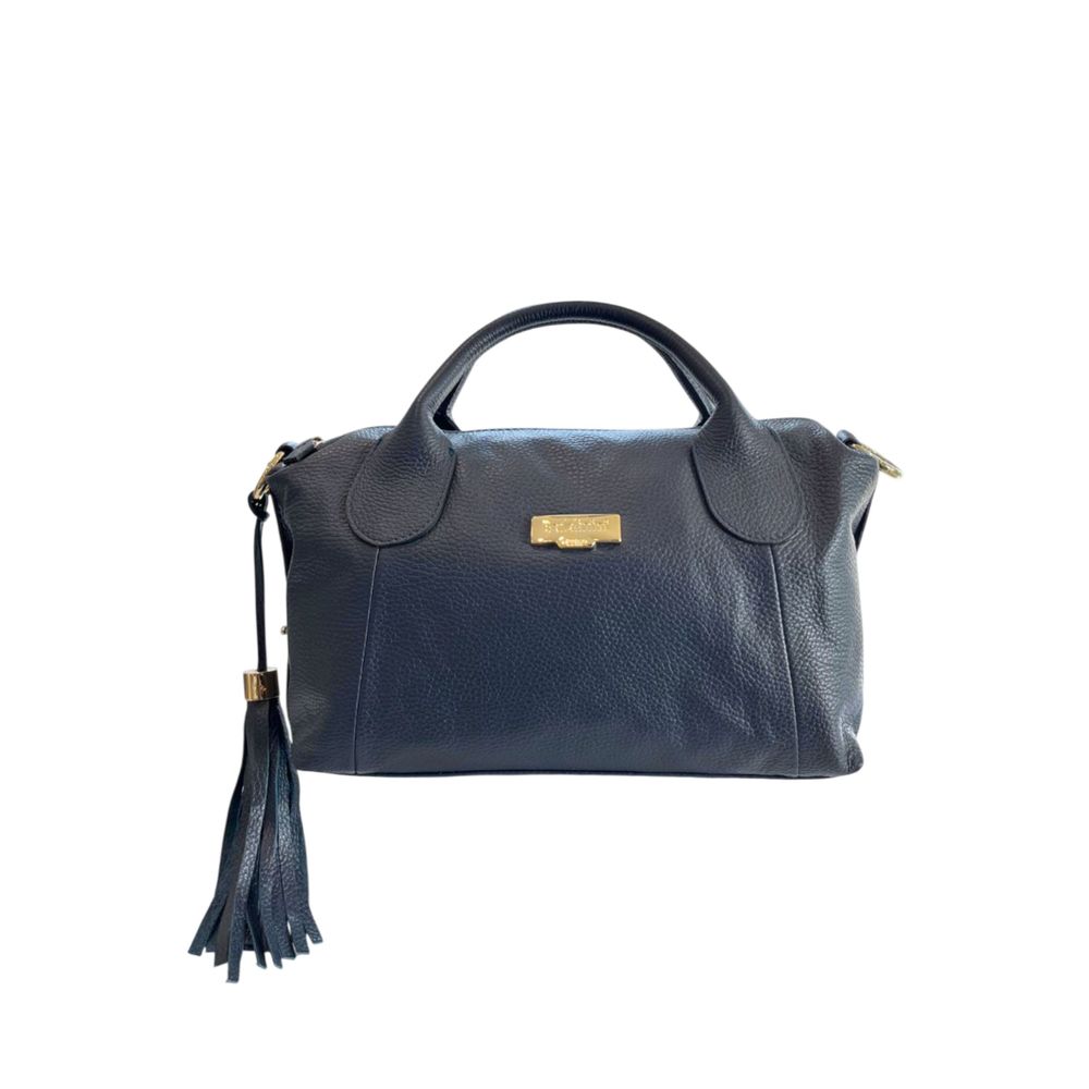 Baldinini Trend - Blue Leather Women Handbag