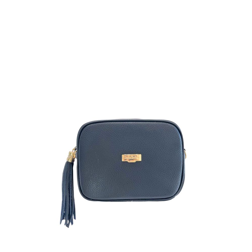 Baldinini Trend - Blue Leather Women Crossbody Bag