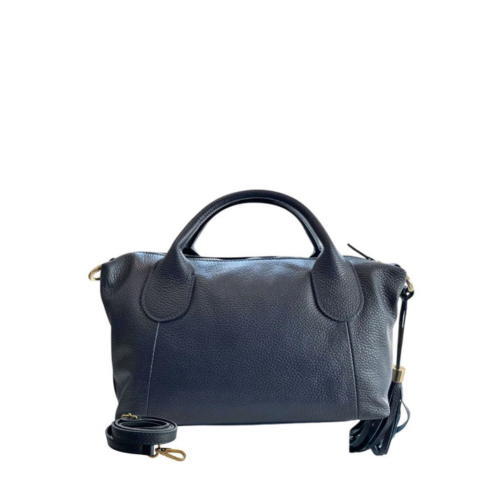 Baldinini Trend - Blue Leather Women Handbag