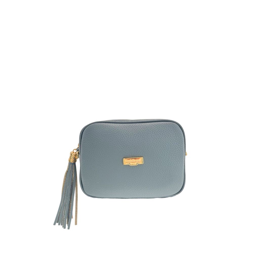 Baldinini Trend - Blue Leather Women Crossbody Bag