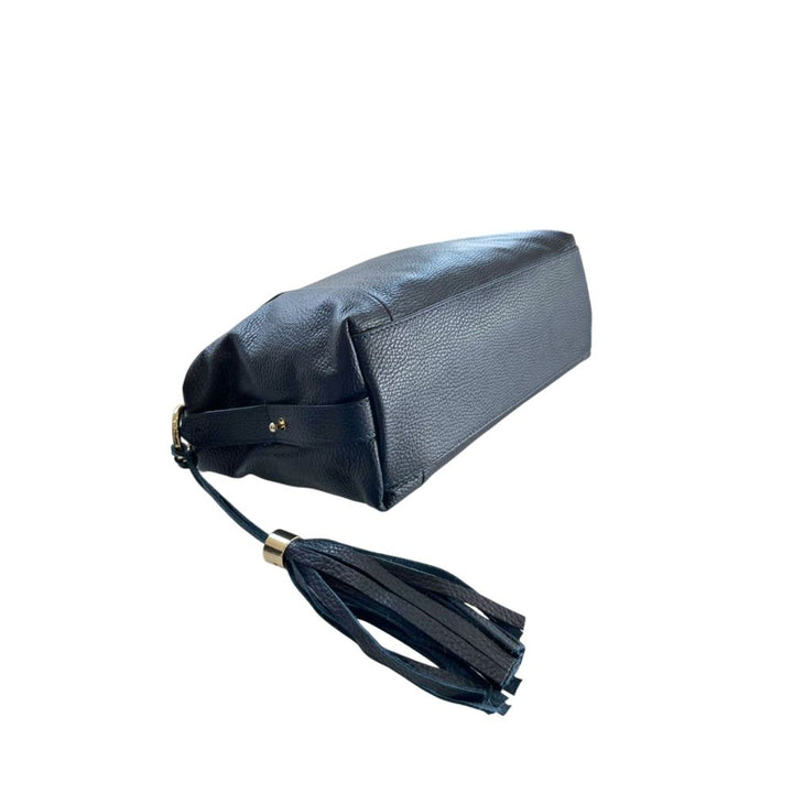 Baldinini Trend - Blue Leather Women Handbag