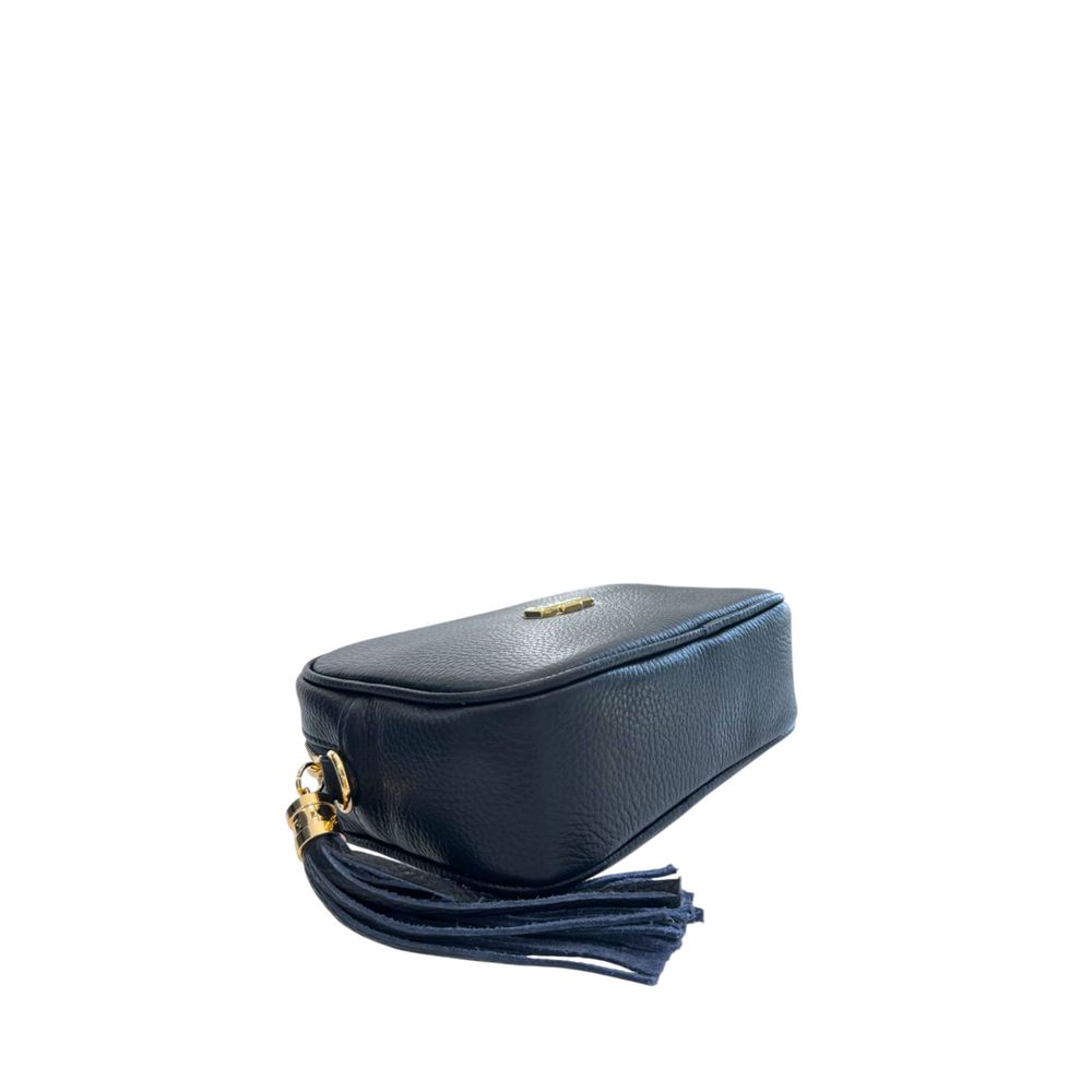 Baldinini Trend - Blue Leather Women Crossbody Bag