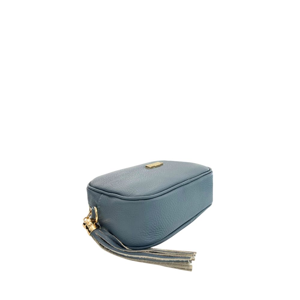 Baldinini Trend - Blue Leather Women Crossbody Bag