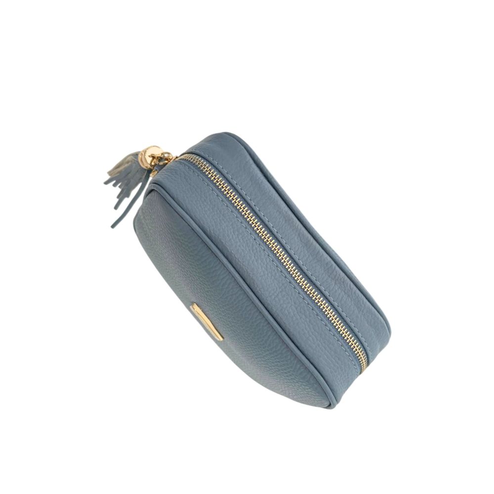 Baldinini Trend - Blue Leather Women Crossbody Bag
