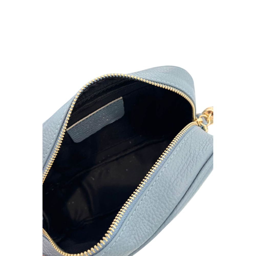 Baldinini Trend - Blue Leather Women Crossbody Bag